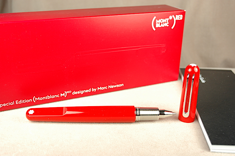 Pre-Owned Pens: 4757: Mont Blanc: (M) Red